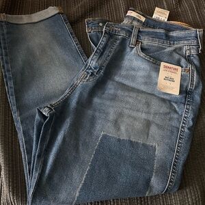 Signature by Levi Strauss Men's Blue Jeans
